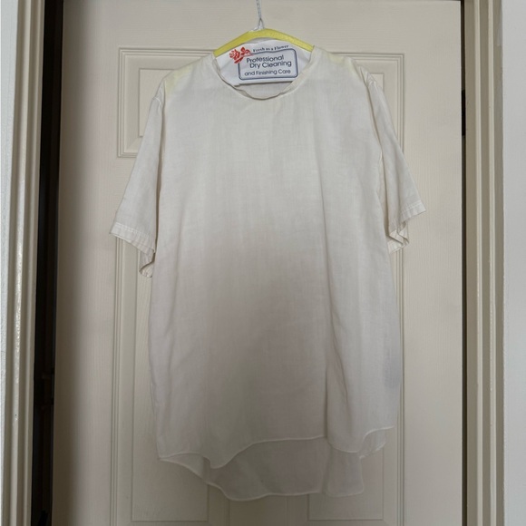 Dior Cream Short Sleeve Tee